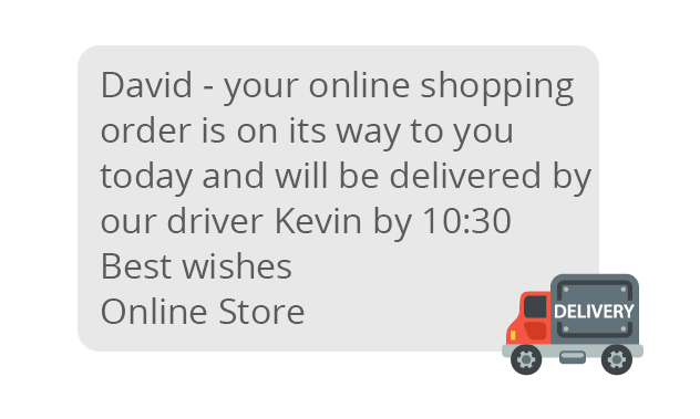 deliveryDriver - Logistics - Speed Up Deliveries Through SMS Alerts