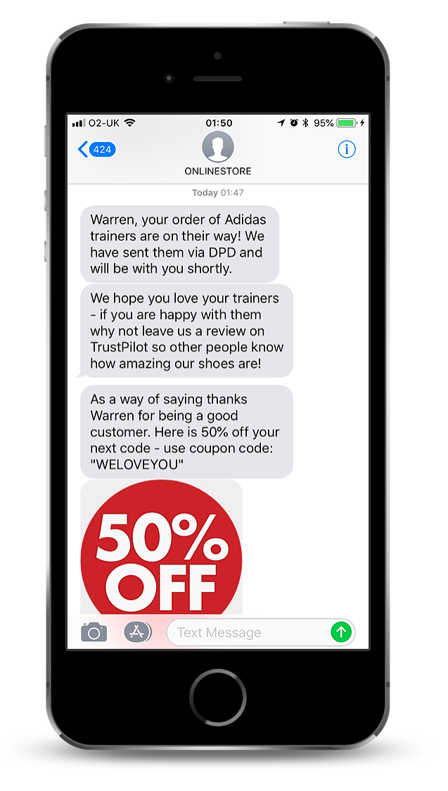 Enhance Shopping Experience SMS - TxtSync