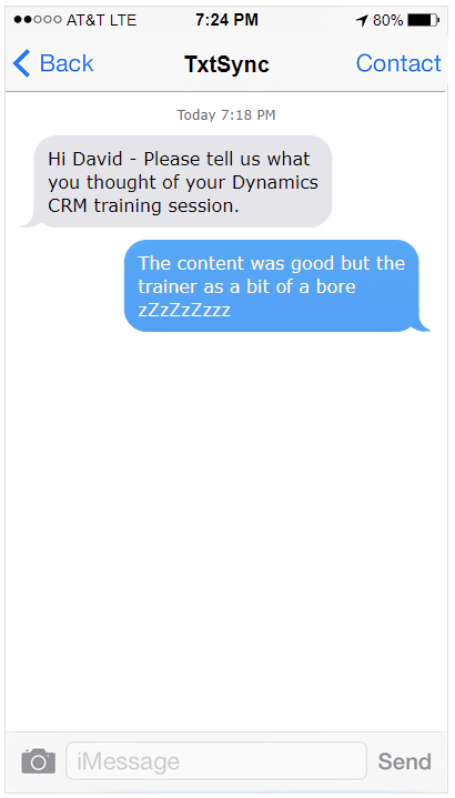 SMS Feedback - 10 Ways to Make the Most of SMS in Dynamics 365